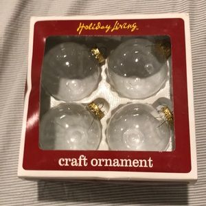 Glass craft ornaments